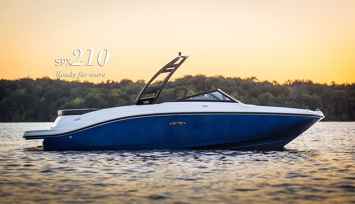 Sea Ray SPX 210 Wakeboard Sportboote bei Sea Ray Berlin